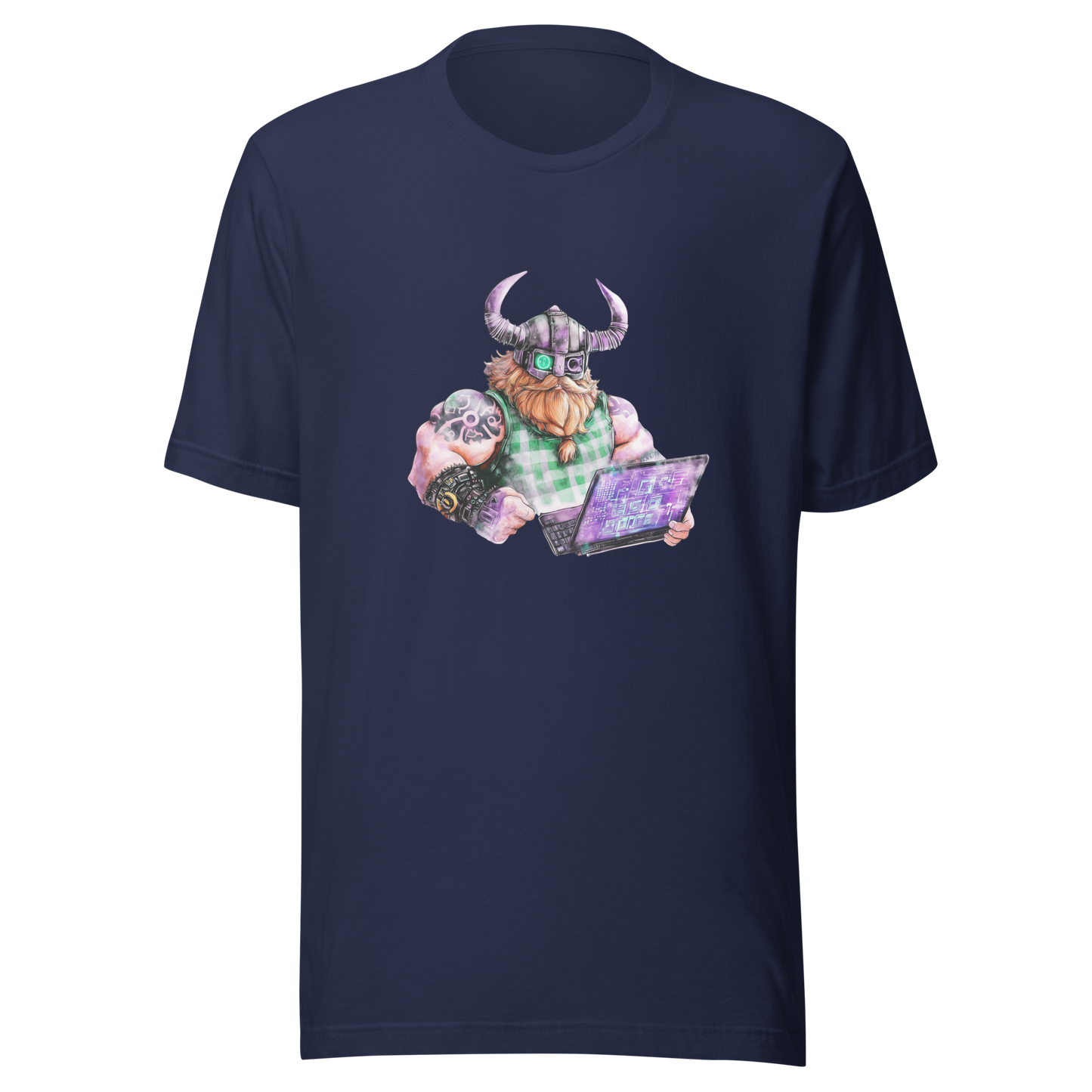 Unisex t-shirt "Code Like a Viking"