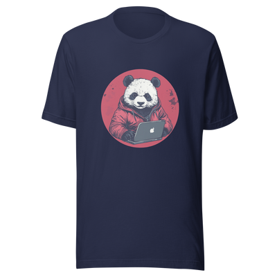 Unisex t-shirt "Panda Coder" - Radiant Art of Radiant Group