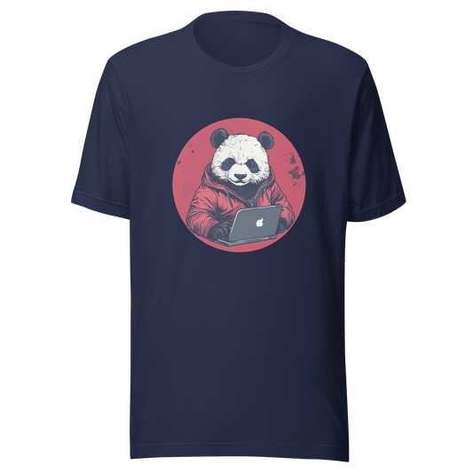 Unisex t-shirt "Panda Coder"