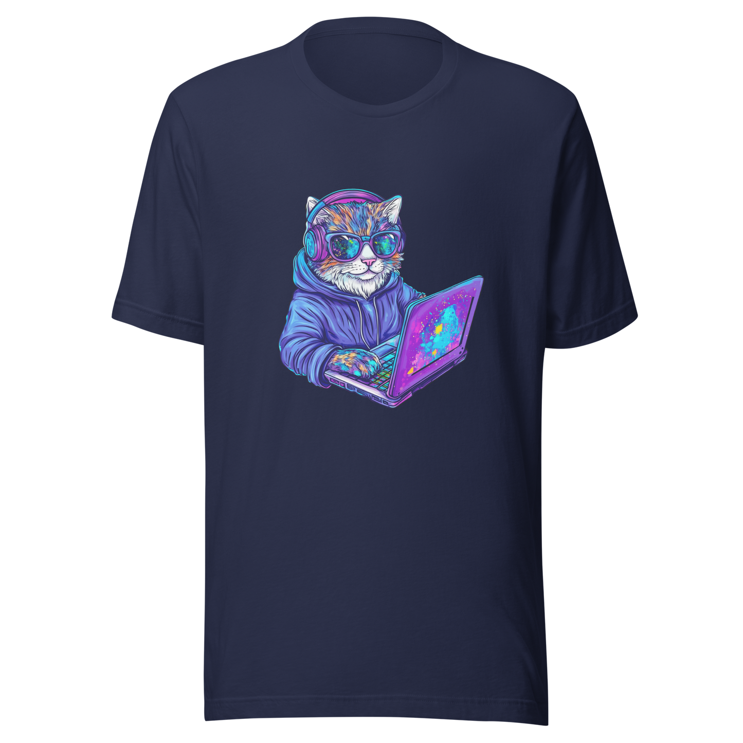 Unisex t-shirt "The Coder Cat"