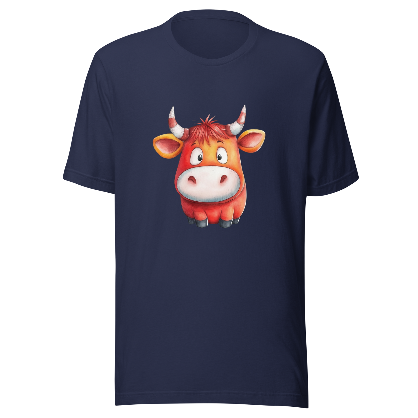 Unisex t-shirt "Moo-d Lifter: The Adorable Cow Tee"