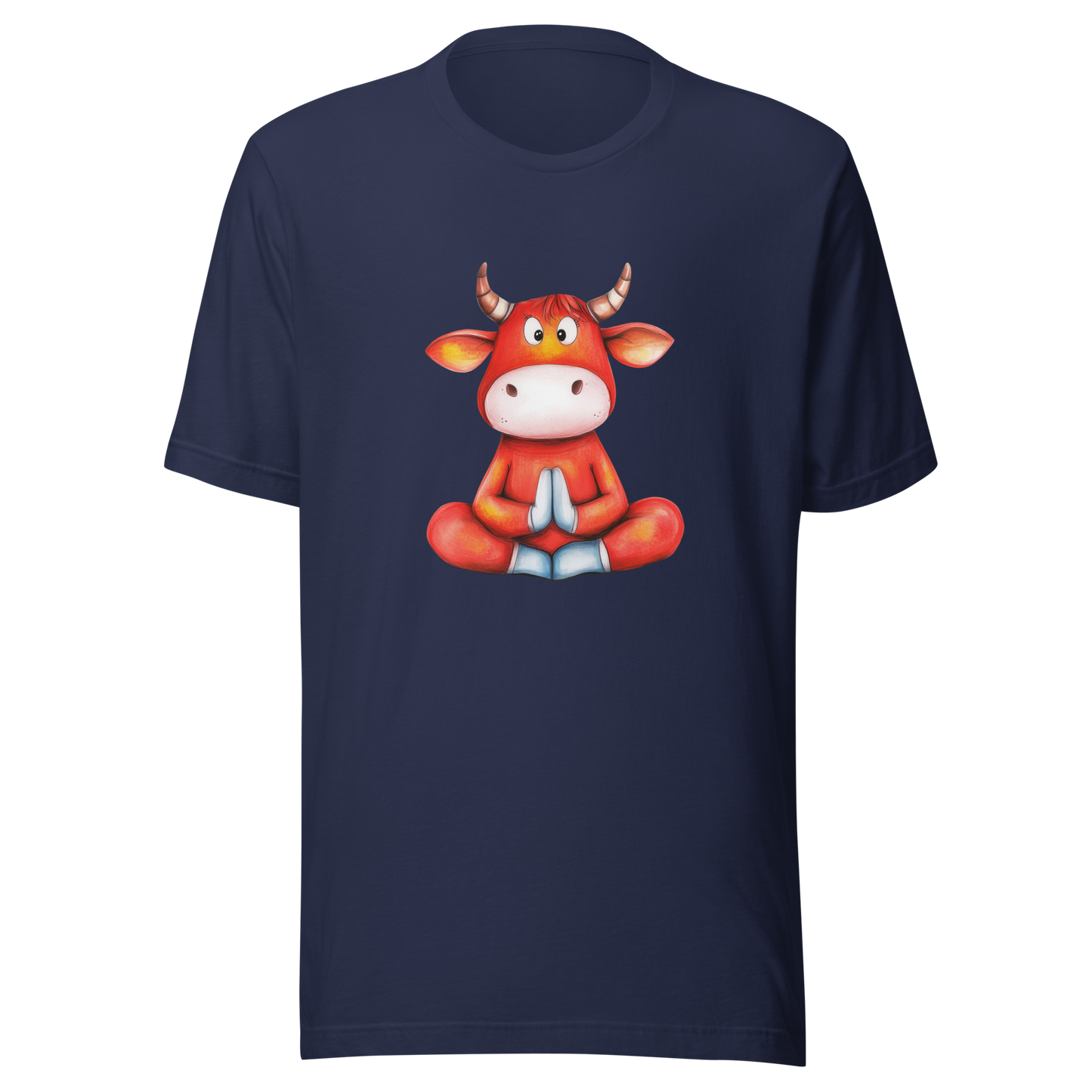 Unisex t-shirt "The Meditating Cow"