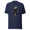 Alligator T-shirt, Crocodile on Bicycle Tee, Cool Croc on Bike