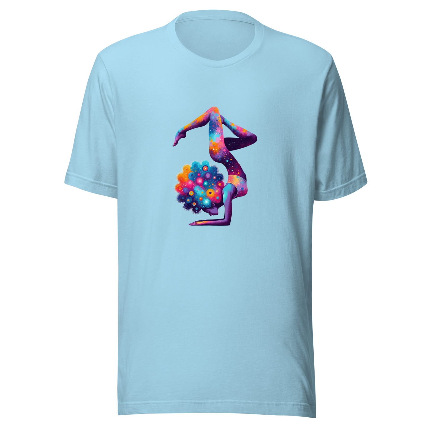 Unisex t-shirt "Cosmic Yoga: Nebula Pose"