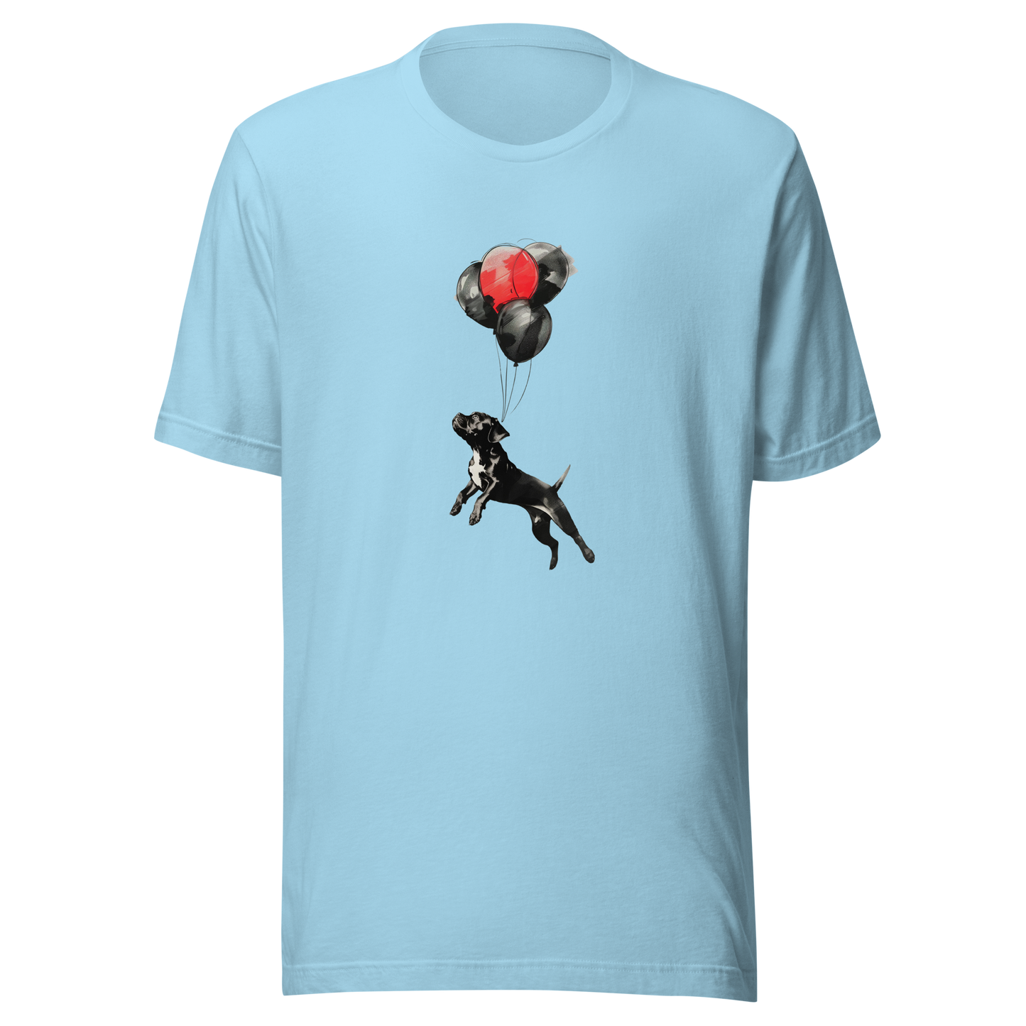 Unisex t-shirt Paws in the Air: Balloon Adventure