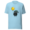 Unisex t-shirt Birdie with Benefits: Balloon and Beanie - Radiant Art of Radiant Group