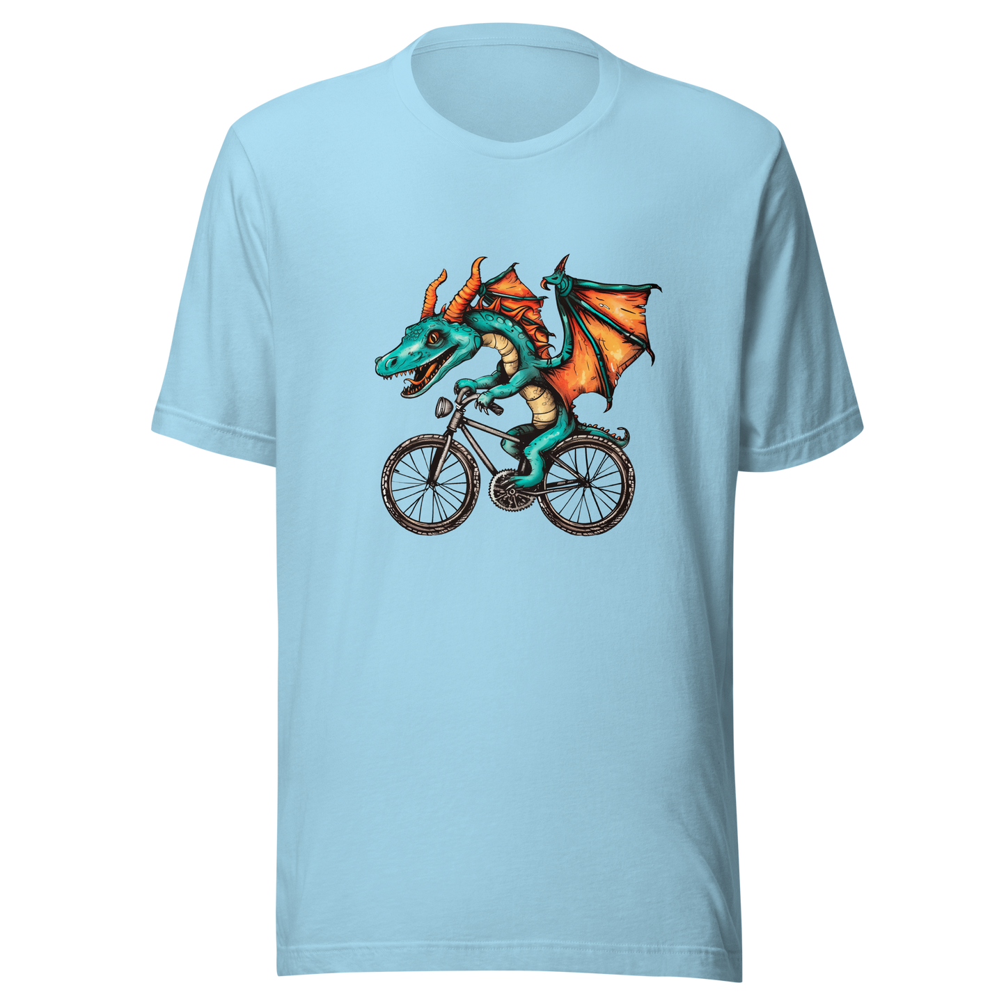 Unisex t-shirt "Dragon on Wheels"