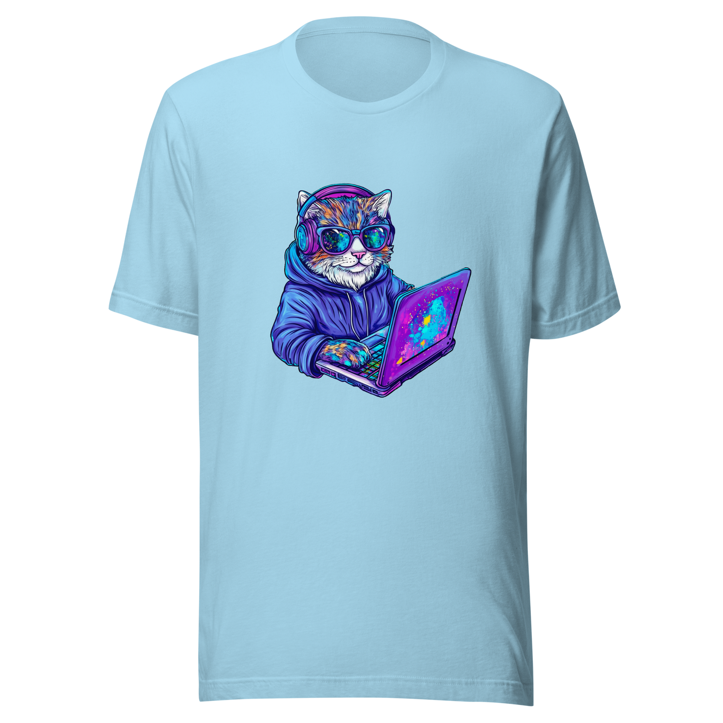 Unisex t-shirt "The Coder Cat"