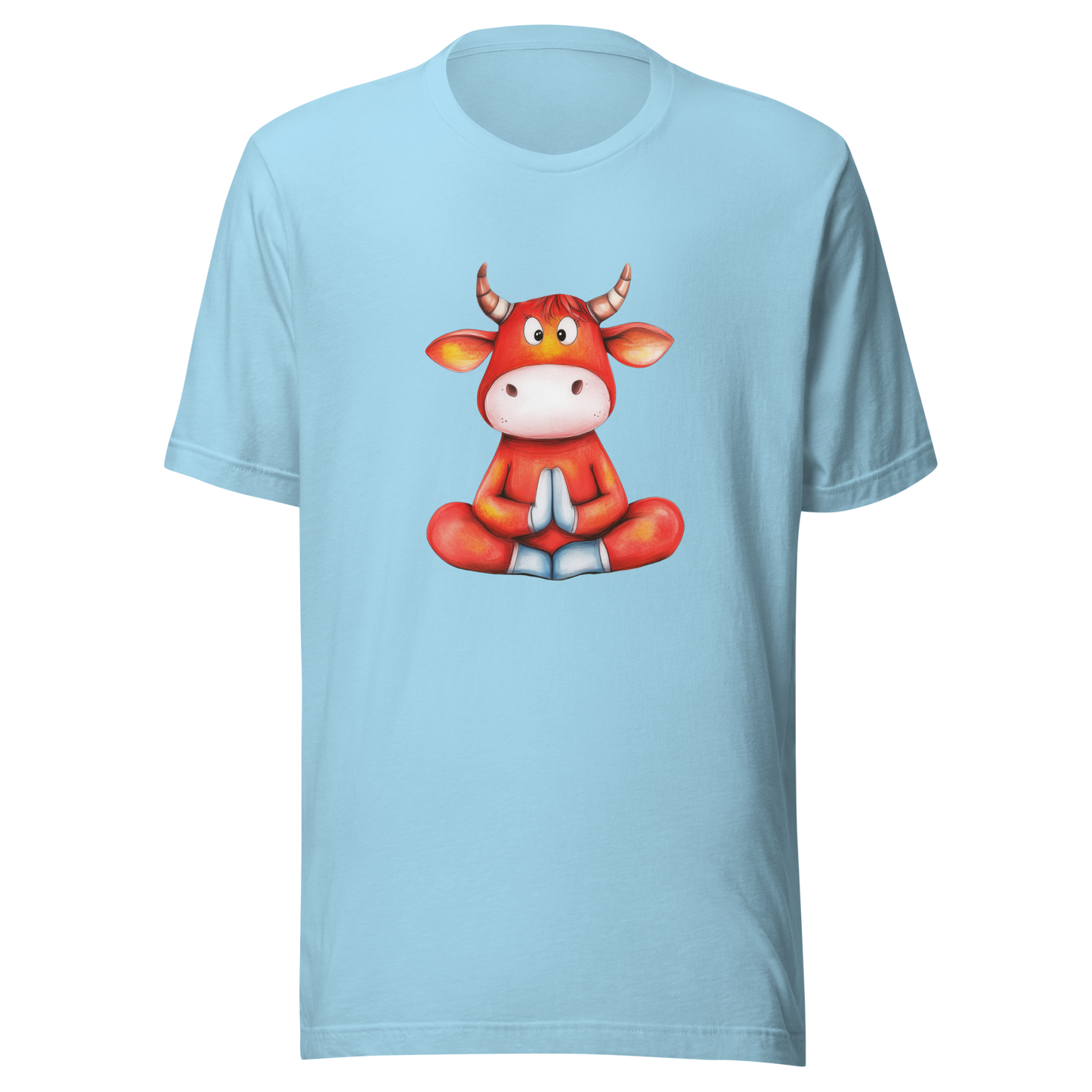 Unisex t-shirt "The Meditating Cow"