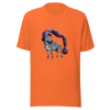 Unisex t-shirt with stylish zebra - Radiant Art of Radiant Group