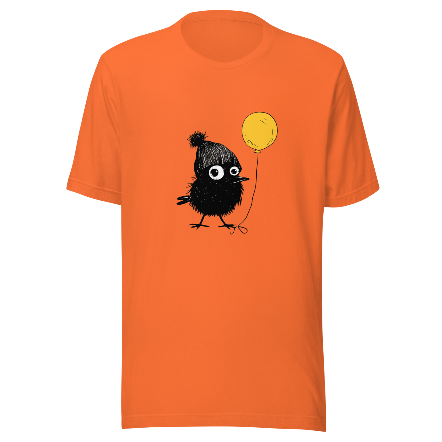 Unisex t-shirt Bird and Balloon