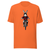 Unisex t-shirt "Rabbit on a bicycle" - Radiant Art of Radiant Group