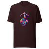 Unisex t-shirt "Cosmic Yoga: Nebula Pose" - Radiant Art of Radiant Group