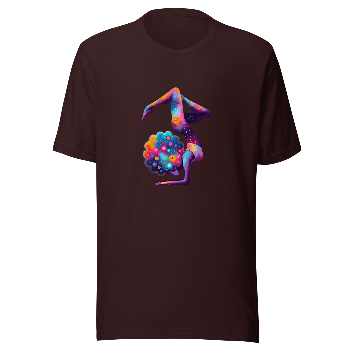 Unisex t-shirt "Cosmic Yoga: Nebula Pose"