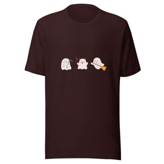 Unisex t-shirt "Ghoulish Get-Together: A Halloween Tale"