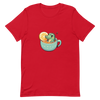 Unisex t-shirt with crocodile, tea time - Radiant Art of Radiant Group
