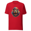 Unisex Graphic Tee "Gentleman Pup: Stylishly Hatted Dog" - Radiant Art of Radiant Group
