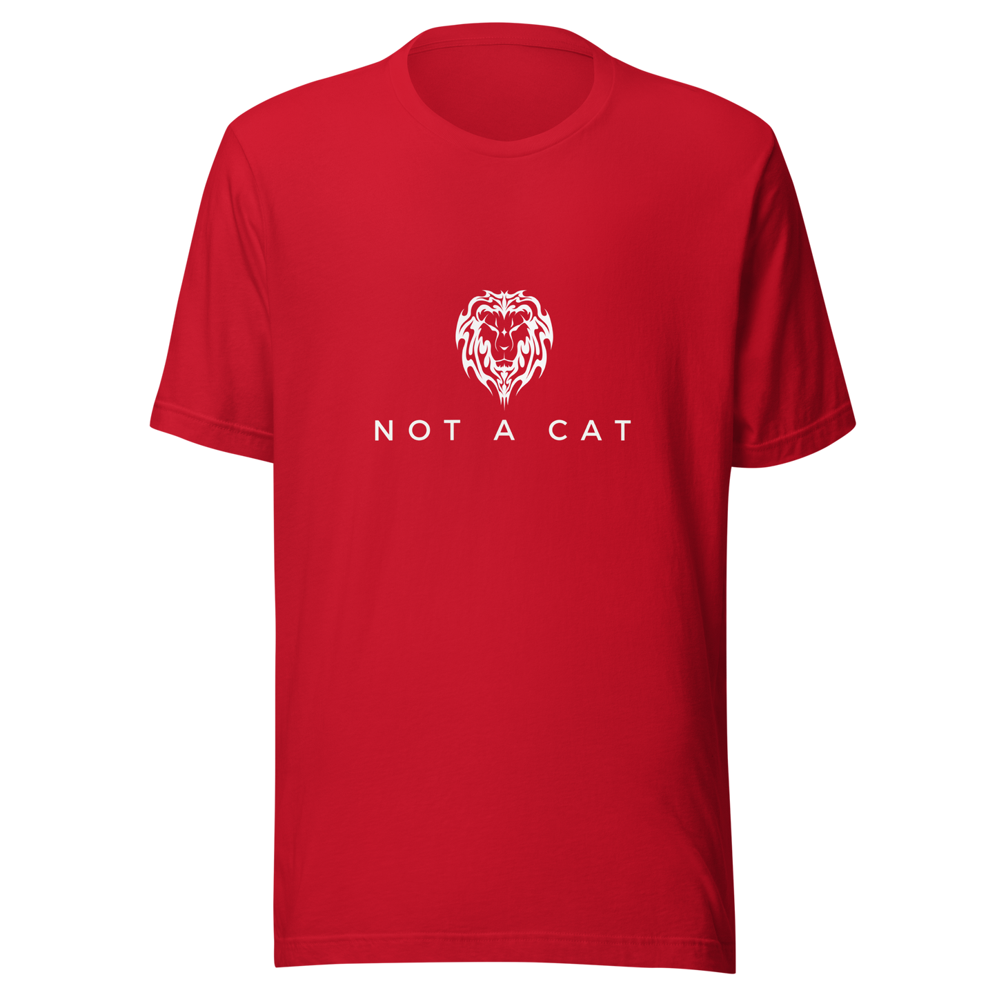 Unisex t-shirt "NOT A CAT"