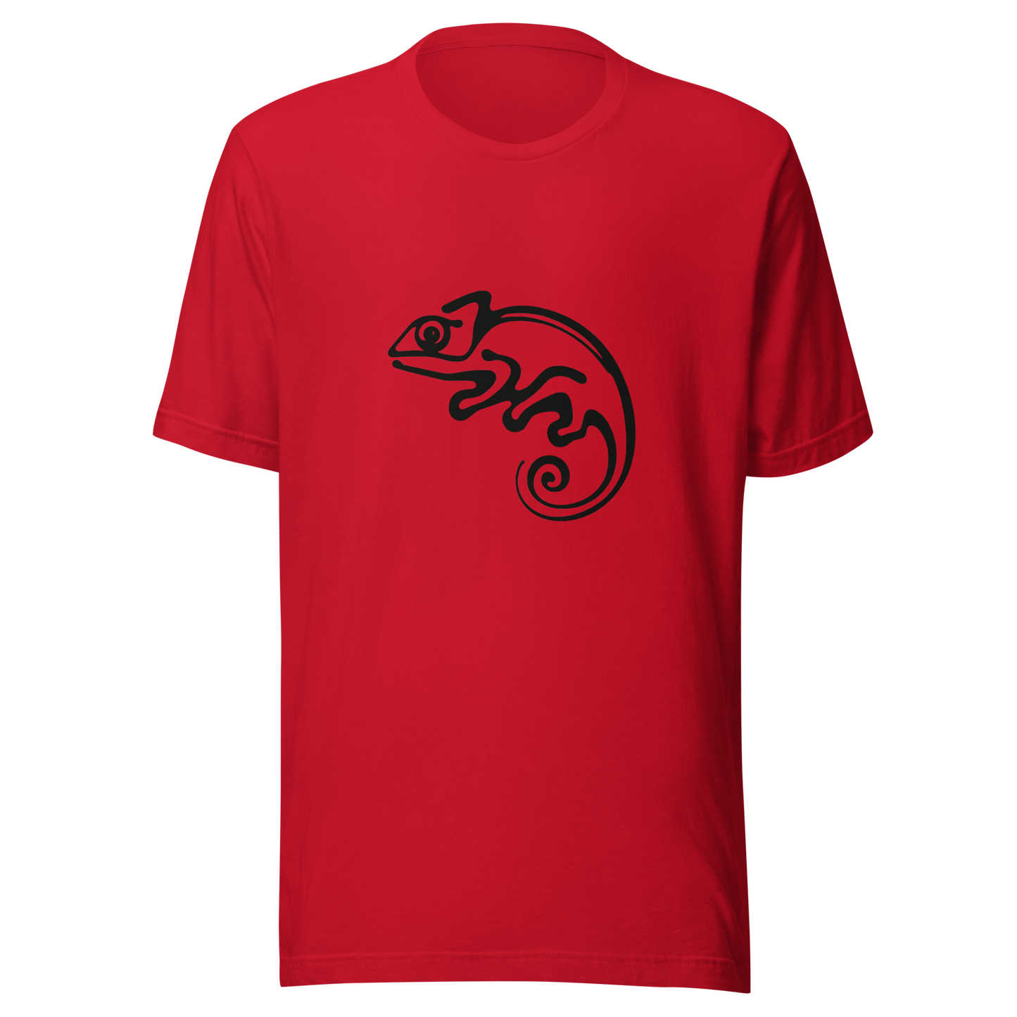 Unisex t-shirt Camouflage Chameleon