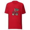 Unisex t-shirt "Mermaid on a bicycle" - Radiant Art of Radiant Group