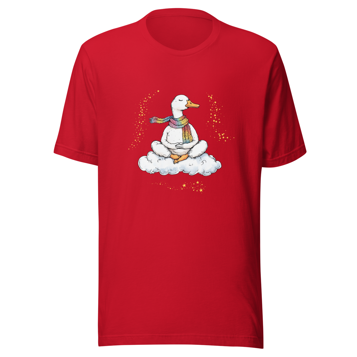 Unisex t-shirt "Meditating Goose"