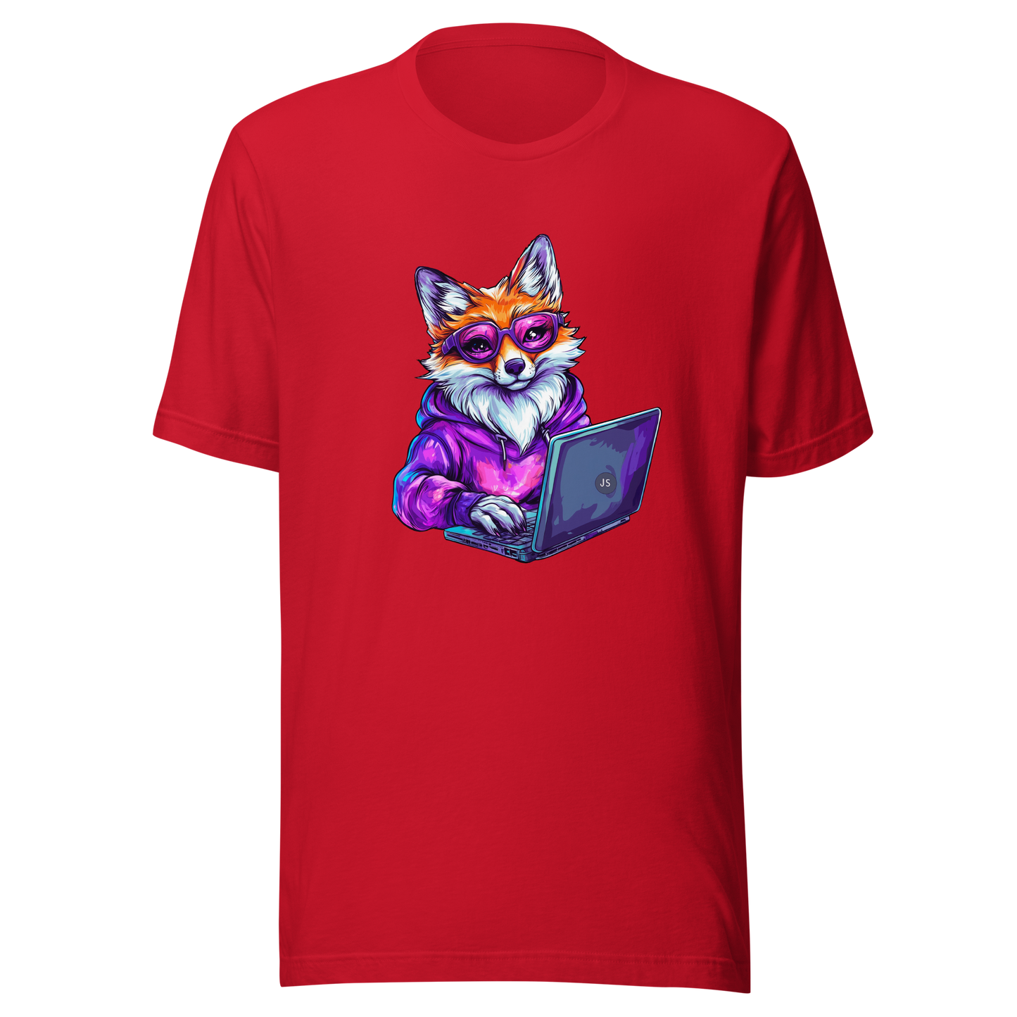Unisex t-shirt "Fox Coder"