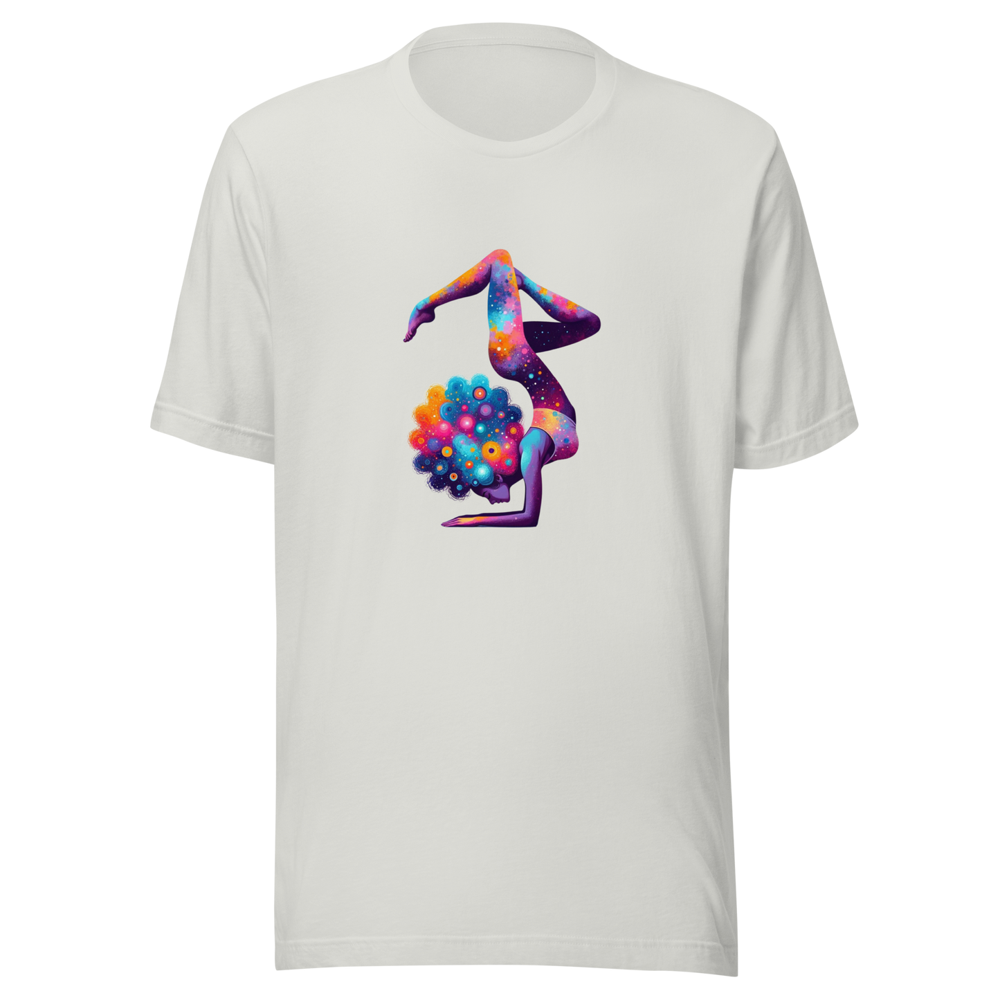 Unisex t-shirt "Cosmic Yoga: Nebula Pose"