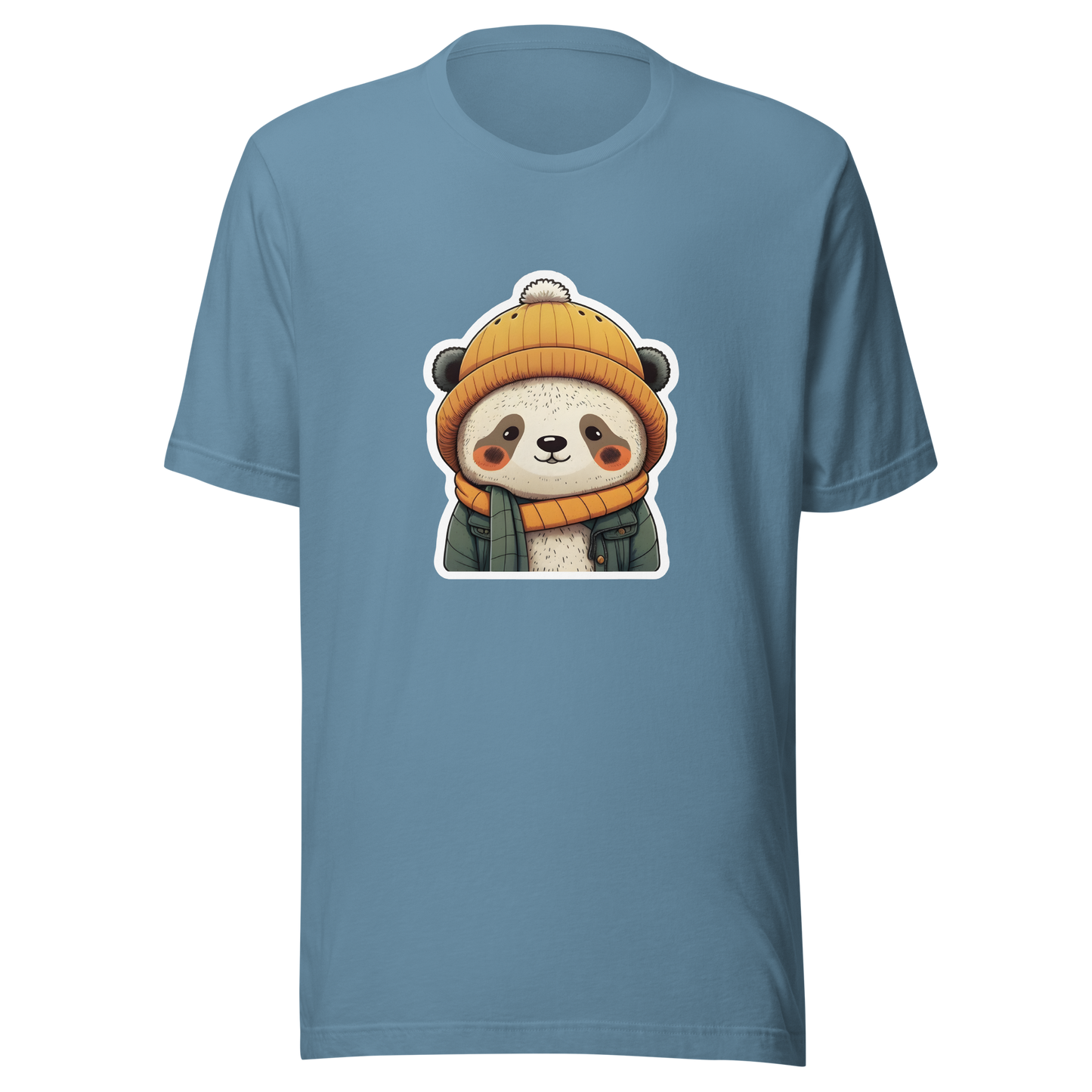 Unisex t-shirt with sweet panda