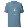 Unisex t-shirt "Skeletal Stretch" - Radiant Art of Radiant Group