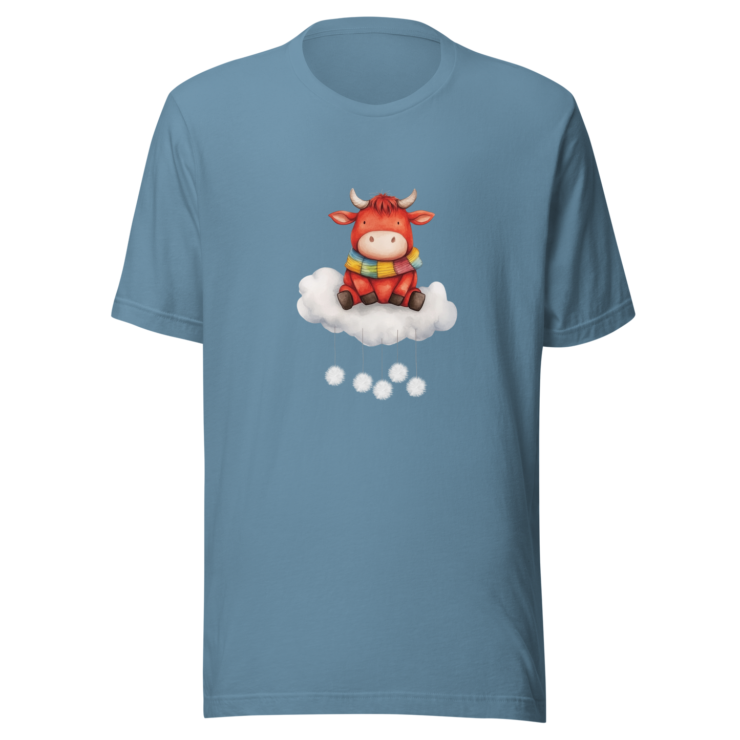 Unisex t-shirt "Cow in the Sky on the cloud"