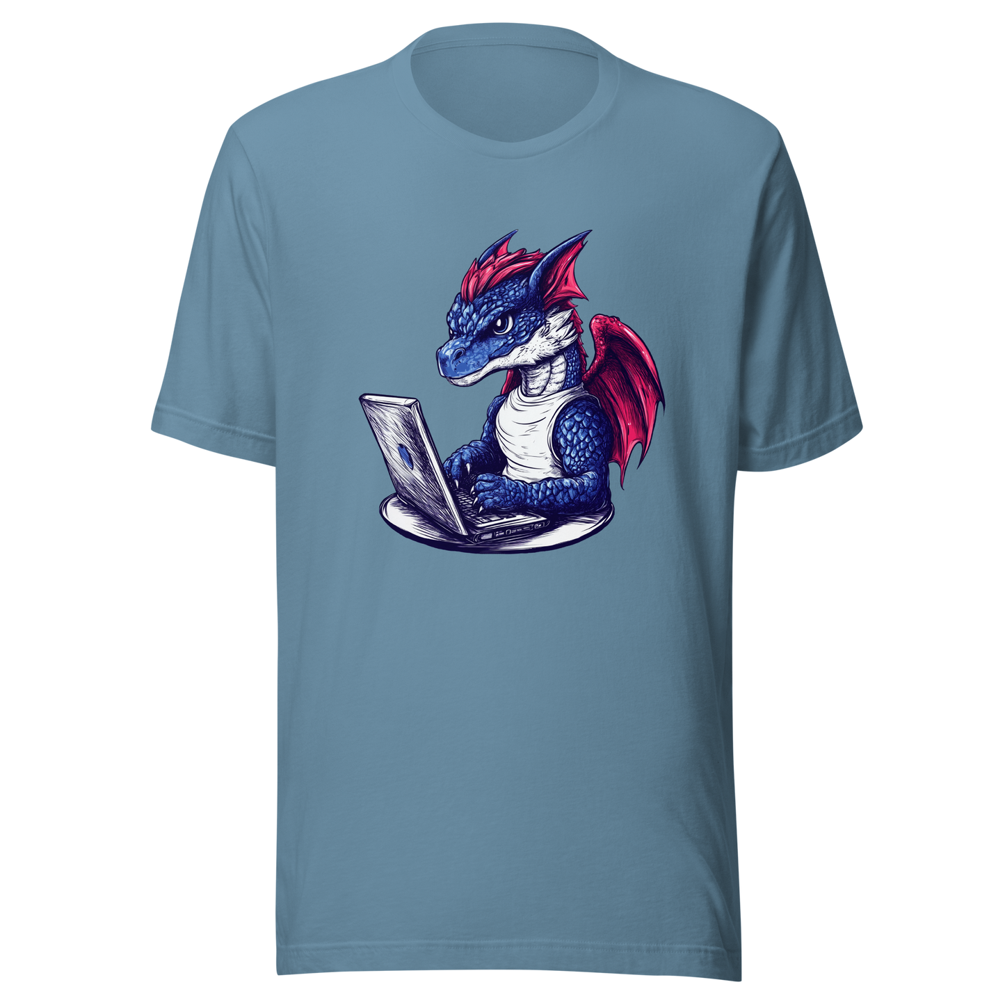 Unisex t-shirt  "Code Like a Dragon, Conquer Like a Legend"