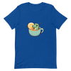 Unisex t-shirt with crocodile, tea time - Radiant Art of Radiant Group
