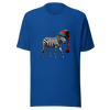 Unisex t-shirt - zebra in the hat - Radiant Art of Radiant Group