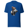 Unisex Novelty Hippo Graphic T-Shirt with Colorful Beanie - Radiant Art of Radiant Group