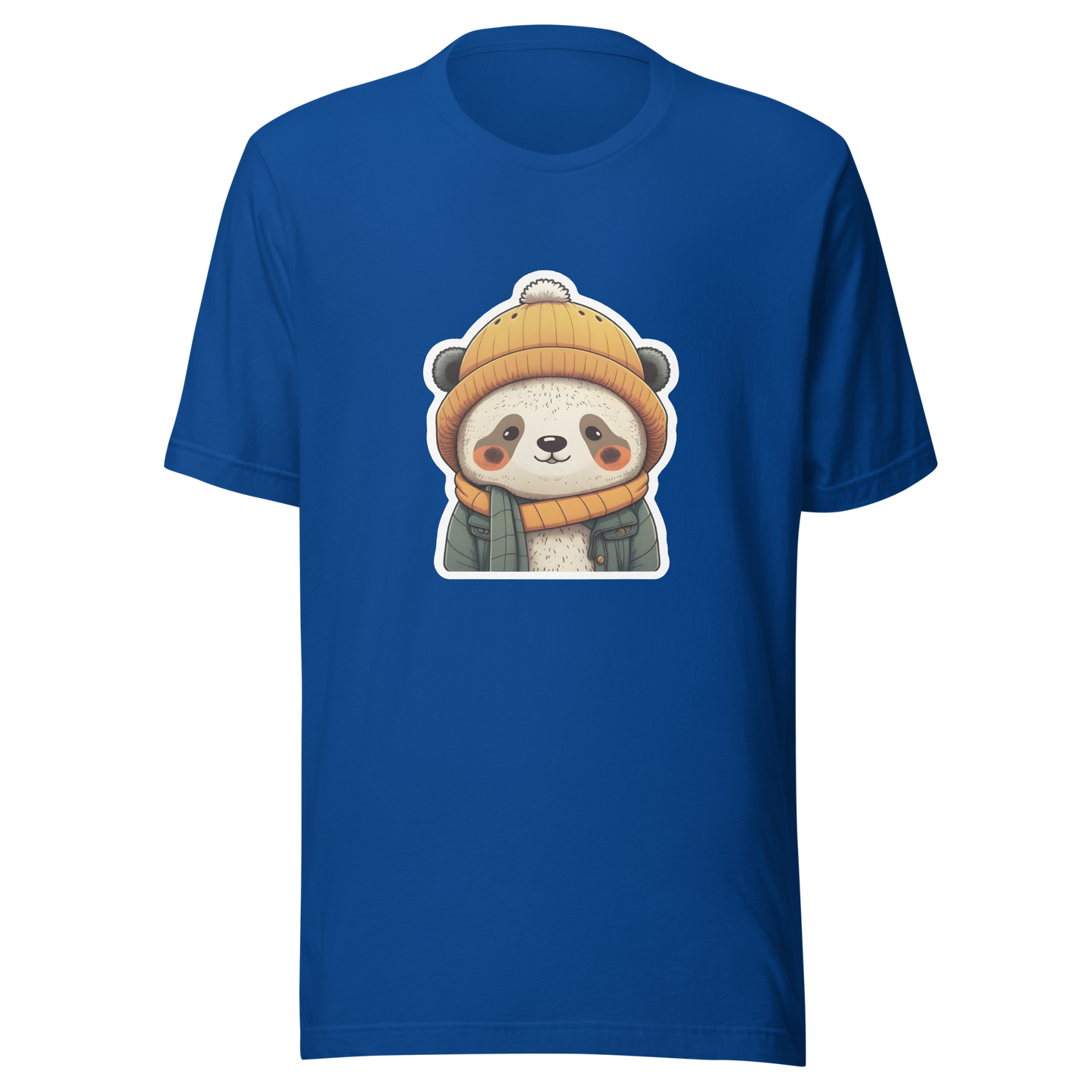 Unisex t-shirt with sweet panda