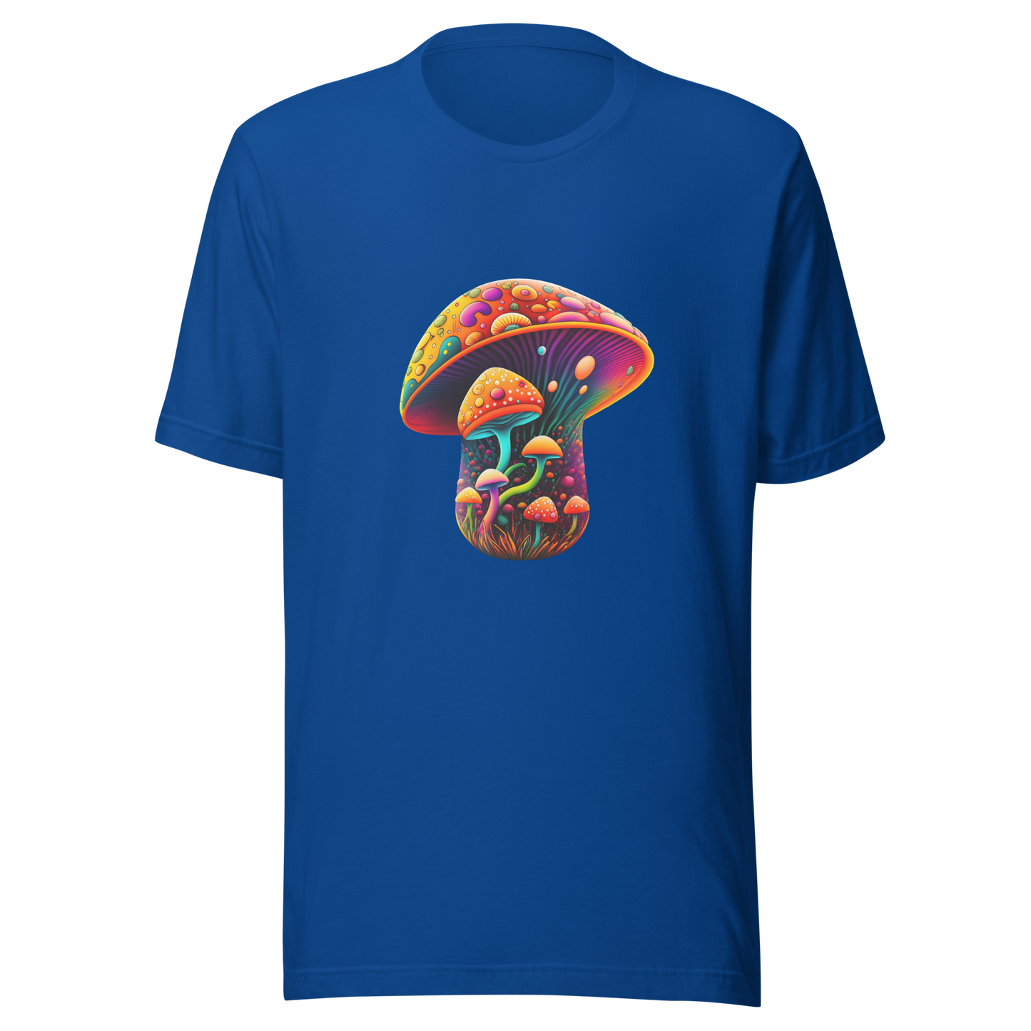 Unisex t-shirt with fantasy mushroom