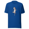 Unisex t-shirt Yoga Zebra - Radiant Art of Radiant Group