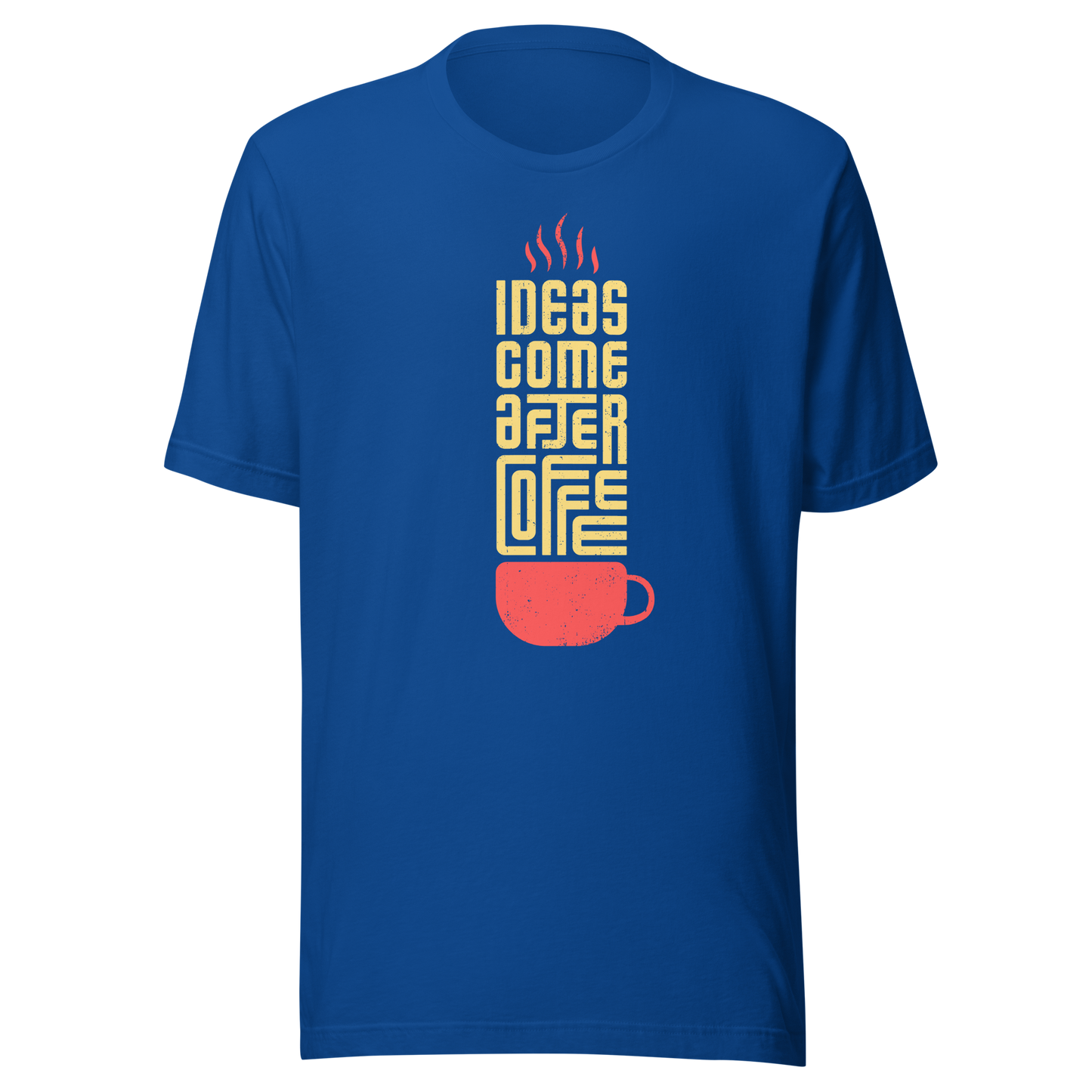 Unisex t-shirt "Caffeine-Infused Creativity"