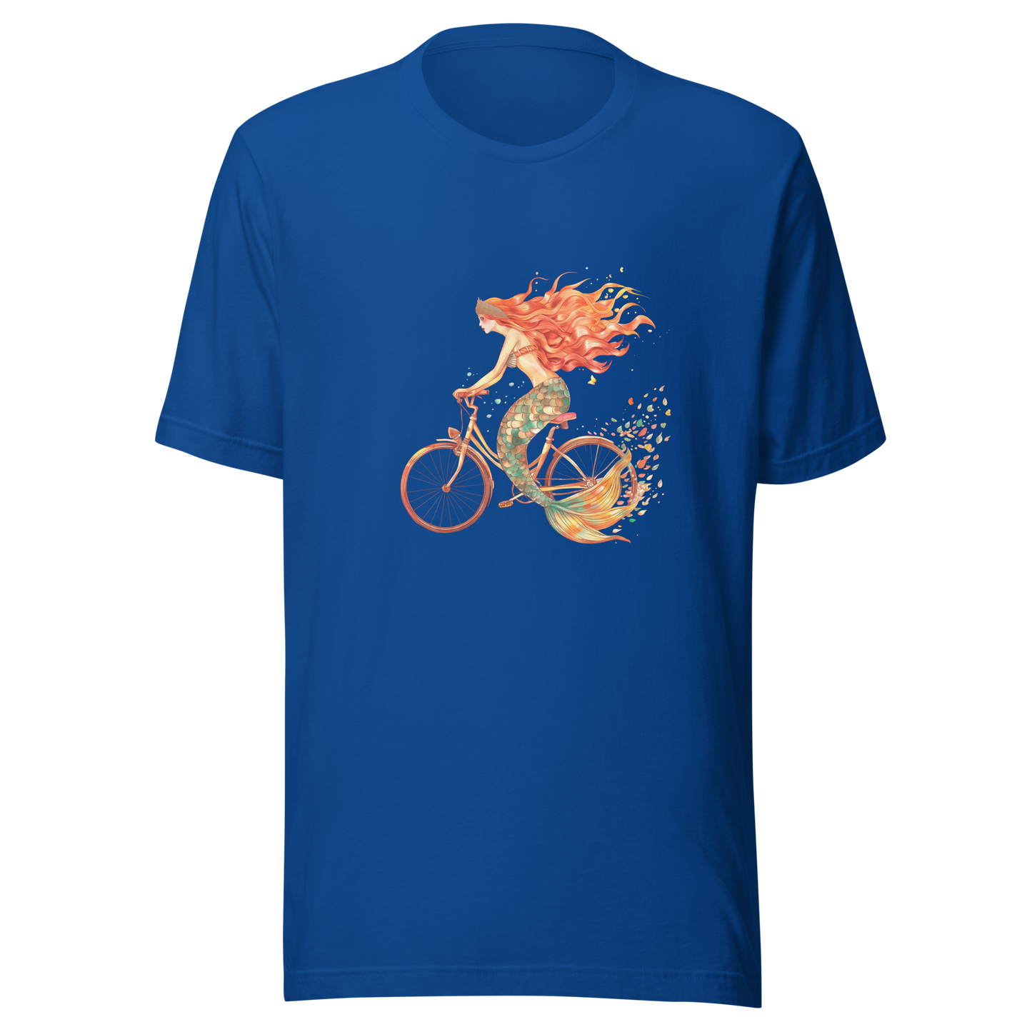 Unisex t-shirt "Mermaid on Wheels"