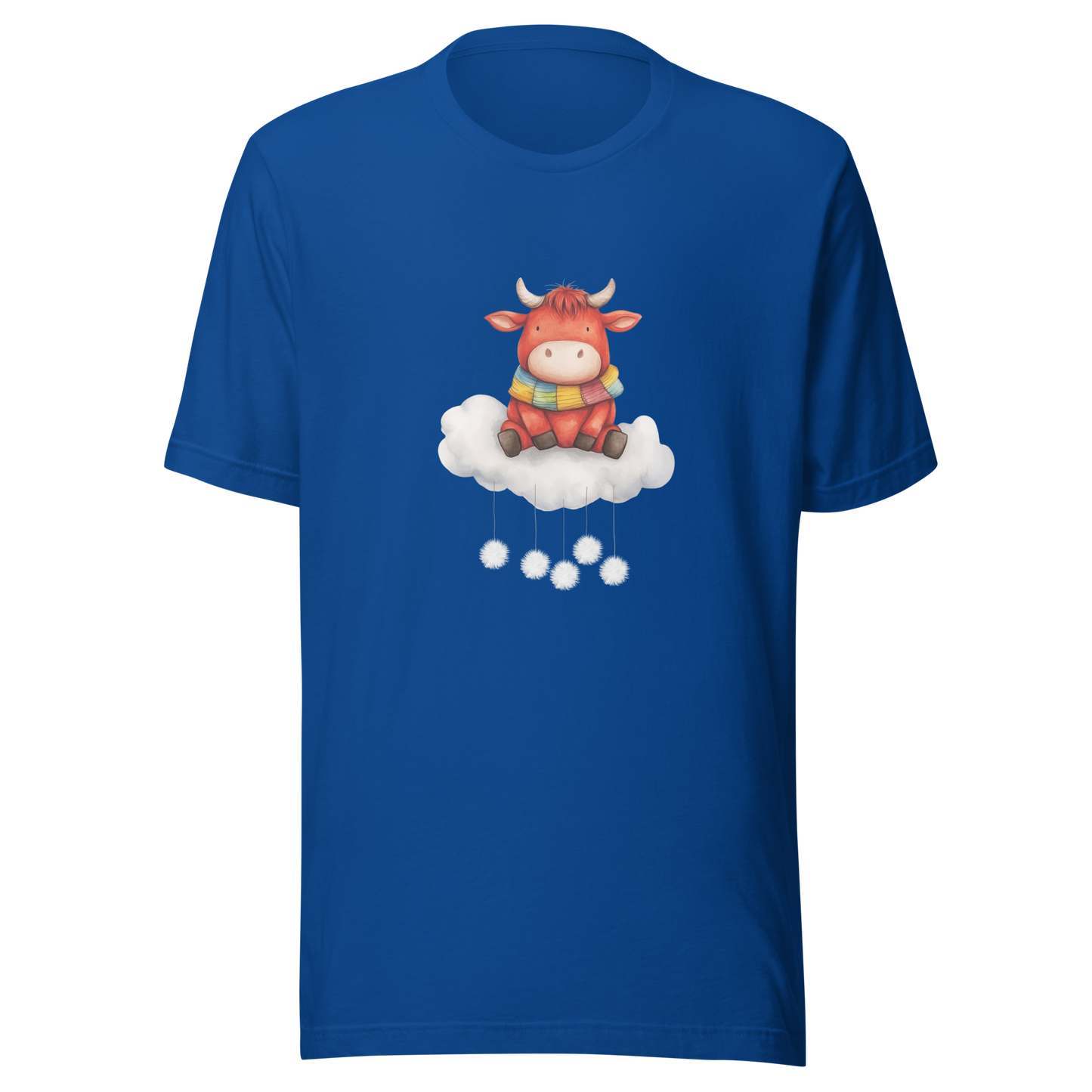 Unisex t-shirt "Cow in the Sky on the cloud"