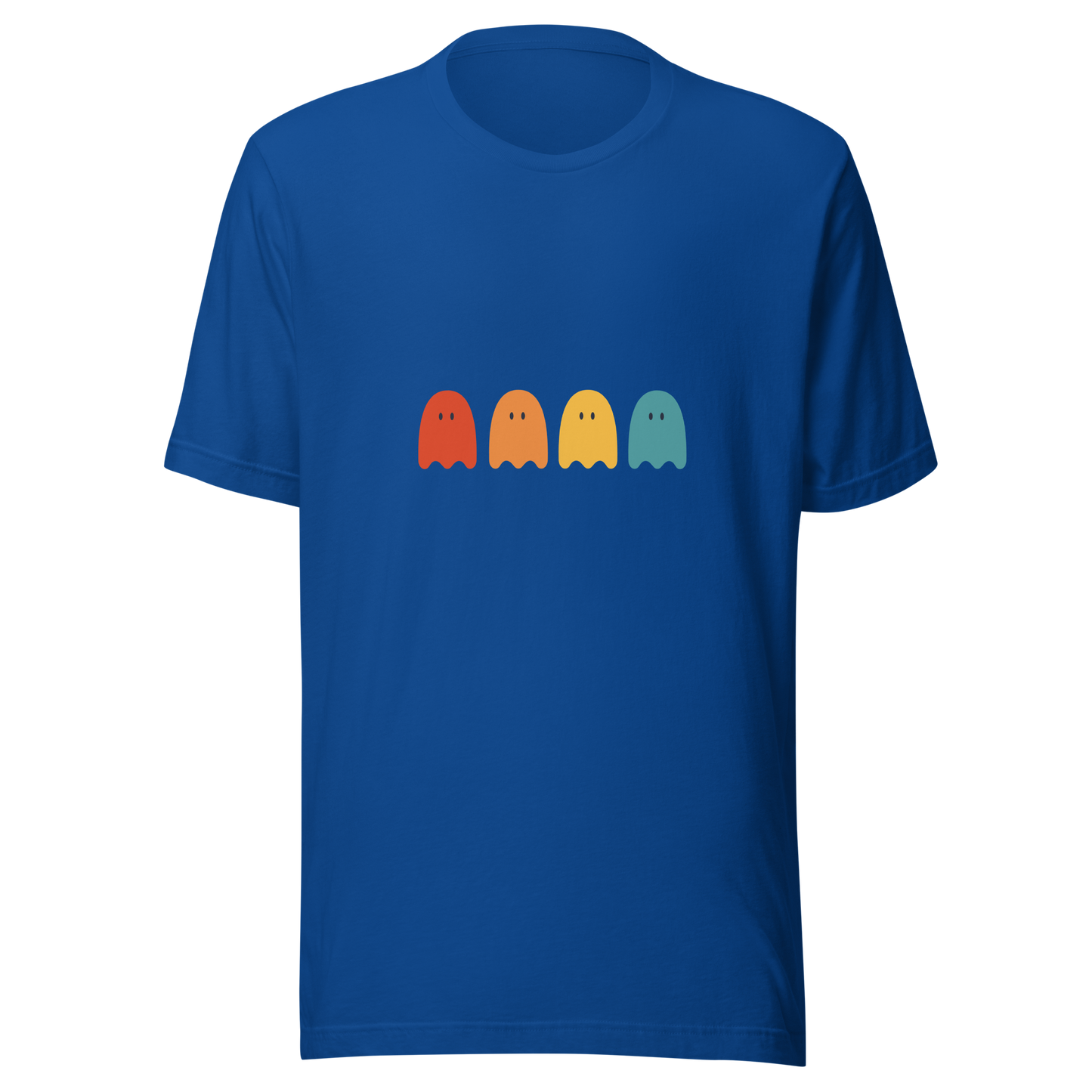 Unisex t-shirt "Ghostly Vibes: Minimalist Halloween Spirits"