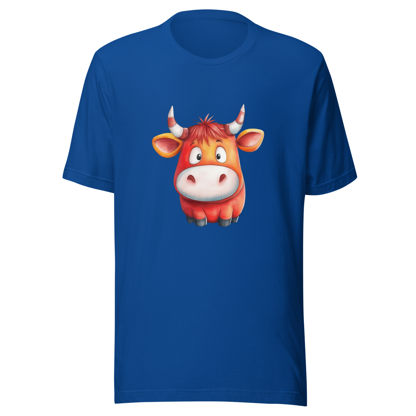 Unisex t-shirt "Moo-d Lifter: The Adorable Cow Tee"