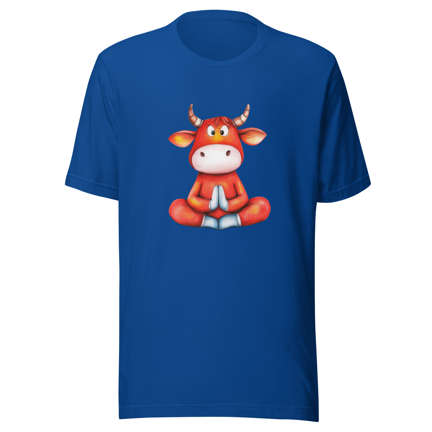 Unisex t-shirt "The Meditating Cow"