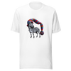 Unisex t-shirt with stylish zebra - Radiant Art of Radiant Group