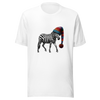 Unisex t-shirt - zebra in the hat - Radiant Art of Radiant Group