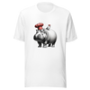 "Hippo and Canary Chefs: A Culinary Pair" Graphic Unisex T-Shirt - Radiant Art of Radiant Group