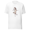 Unisex t-shirt Yoga Zebra - Radiant Art of Radiant Group