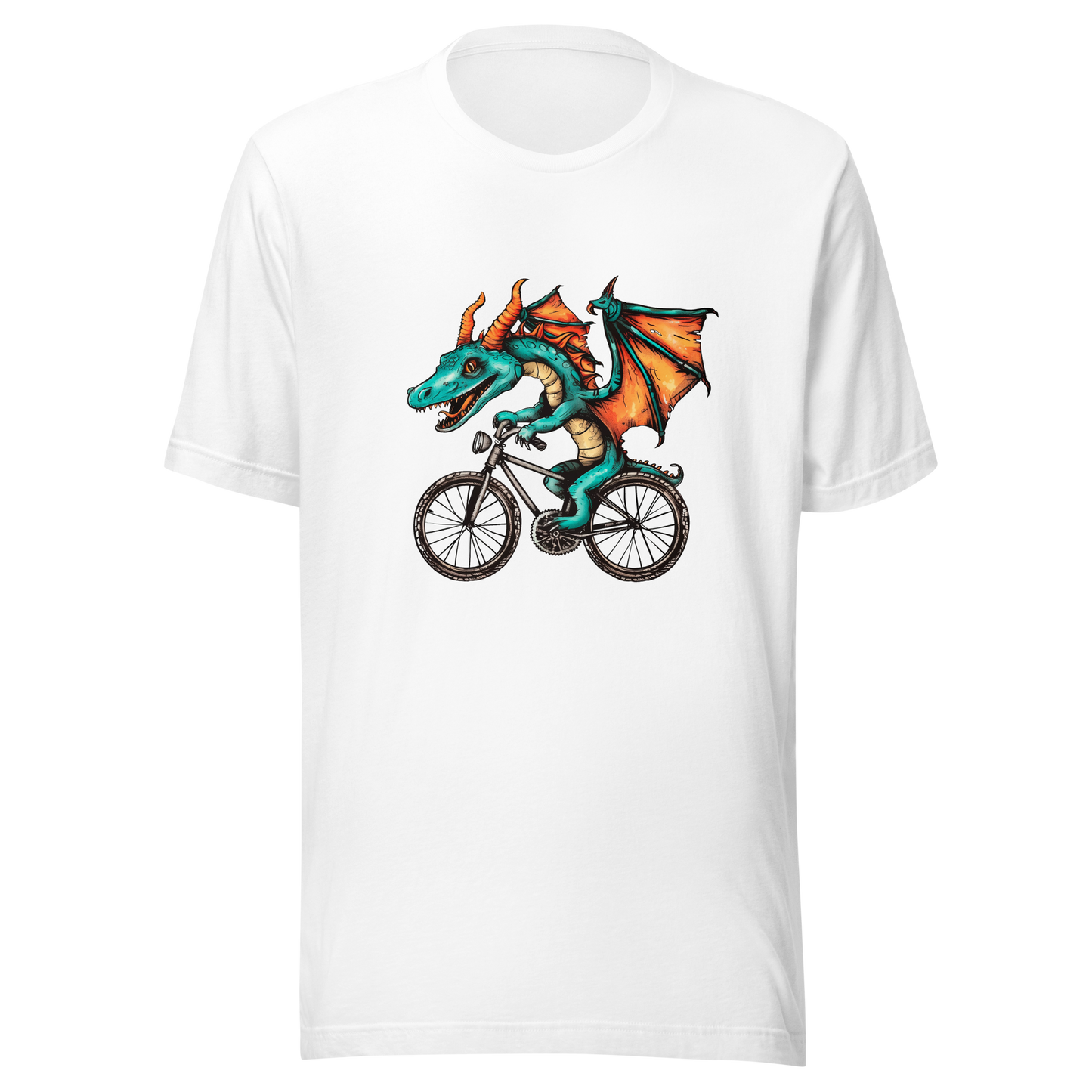 Unisex t-shirt "Dragon on Wheels"