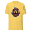 Unisex Graphic Tee "Gentleman Pup: Stylishly Hatted Dog" - Radiant Art of Radiant Group