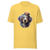 Unisex t-shirt "Top Hat Pooch: Distinguished Dog Portrait" - Radiant Art of Radiant Group